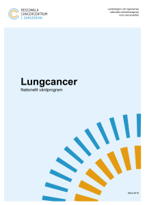 Lungcancer - Om RCC i samverkan