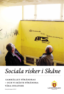 Sociala risker i Skåne