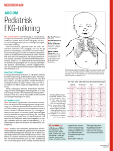 Pediatrisk EKG-tolkning