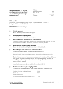Protokoll Årsmöte 170224 - Sveriges Psykologförbund