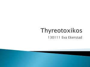 Thyreotoxikos