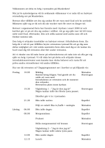 Välkommen att dela en helg i tystnaden på Munkviken