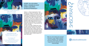 "Vad är schizofreni?" på somaliska