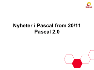 Pascal 2.0