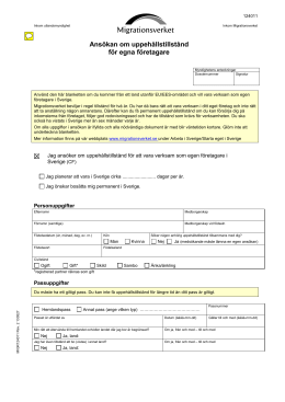 5456 Uppgifter För Utredning Av Försäkringstillhörighet