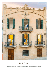 Arkitektonisk pärla i Jugendstil i Palma de Mallorca
