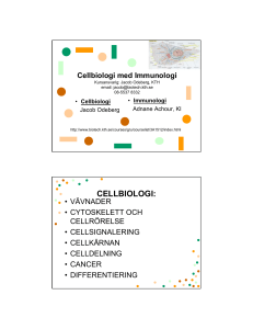 cellbiologi