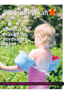 Sommar- musik från nordvästra Skåne