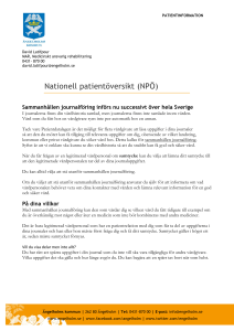 Nationell patientöversikt (NPÖ)