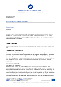 LYSODREN , INN-mitotane - European Medicines Agency