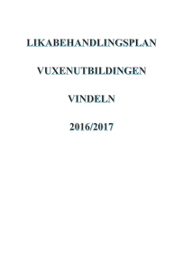 Vuxenutbildningen Vindeln 2016/2017