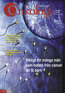 OIS nr5-06.indd - Onkologi i Sverige