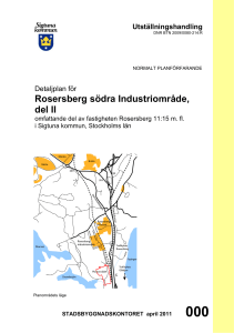 Rosersberg södra Industriområde, del II