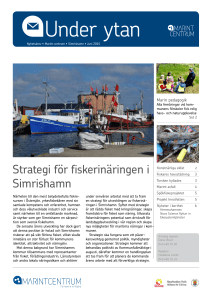 Strategi för fiskerinäringen i Simrishamn