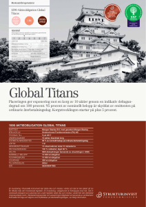 Global Titans - Strukturinvest