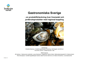 Gastronomiska Sverige