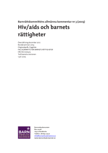 Hiv/aids och barnets rättigheter