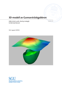 3D-modell av Gunnarsträskgabbron