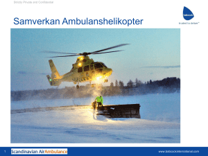 Samverkan Ambulanshelikopter