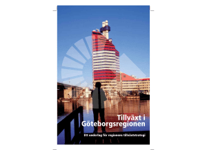 Tillväxt i Göteborgsregionen