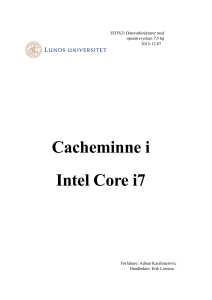 Cacheminne i Intel Core i7