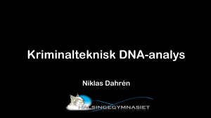 Kriminalteknisk DNA-analys