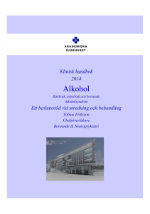Alkohol - Akademiska sjukhuset