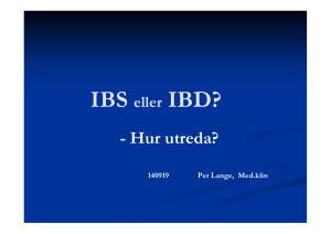 IBS eller IBD - Region Halland