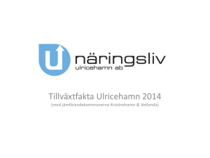 NIVÅ, ÅRSGENOMSNITT 2008-2013 INPENDLING UTVECKLING