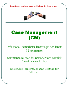 Case Management (CM) - Landstinget i Kalmar län