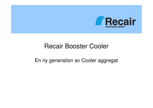 Recair Booster Cooler