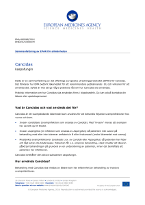 Cancidas, INN-caspofungin - European Medicines Agency