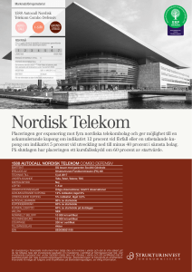 Nordisk Telekom - Strukturinvest