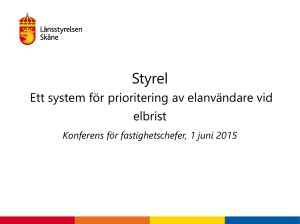 Presentation Styrel 150601