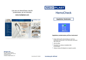 HemoCheck - Mediplast AB