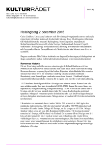 Helsingborg 2 december 2016