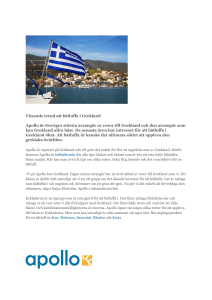 Växande trend att båtluffa i Grekland Apollo är Sveriges största
