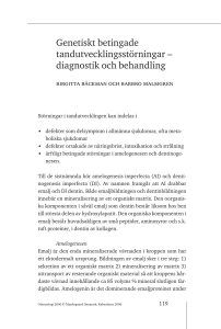 Odontologi 2006 - Aktuel Nordisk Odontologi
