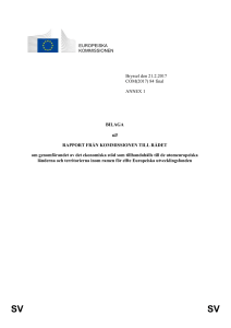Bilaga Kommissionsbeslut antagna 2016 ULT (miljoner euro