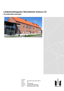 Utvärdering - Malmö stad