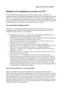 Riktlinjer för skyddsjakt på storskarv år 2009