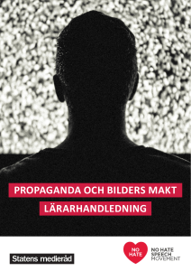 Propaganda och bilders makt - lärarhandledning