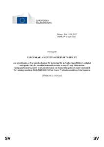 Bryssel den 19.10.2012 COM(2012) 620 final Förslag till