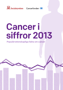 Cancer i siffror 2013