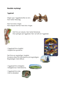 Nordisk mytologi Yggdrasil