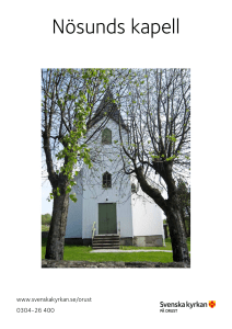 Nösunds kapell - Svenska Kyrkan