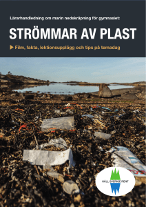 strömmar av plast - Håll Sverige Rent