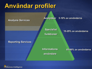 Användar profiler