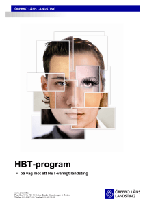 HBT-program - Region Örebro län