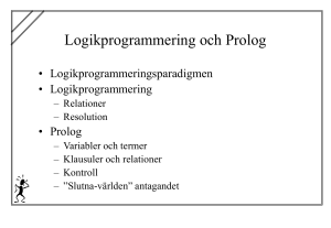 Logisk programmeringsparadigm